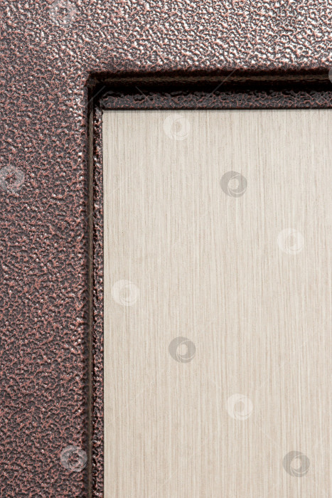 Скачать Металлическая деталь входной двери: Текстура металлической поверхности фотосток Ozero