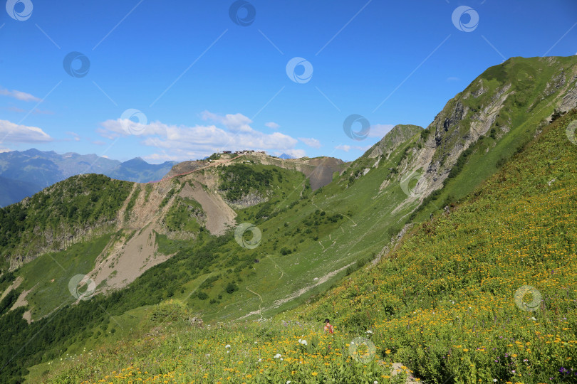 Скачать Горы, Адыгея, Россия, природа, пешие прогулки, путешествия фотосток Ozero