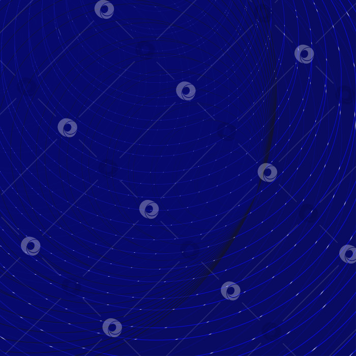 Скачать Темно-синий фон с тонкими дугообразными элементами. фотосток Ozero