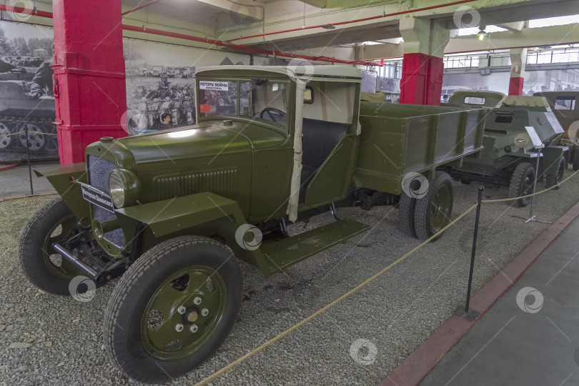 Скачать Советский грузовик ГАЗ-ММ-91-120, 1942 год выпуска. фотосток Ozero