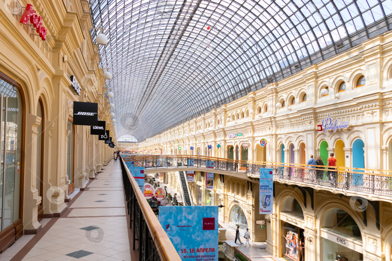 Скачать Интерьер Московского ГУМа фотосток Ozero