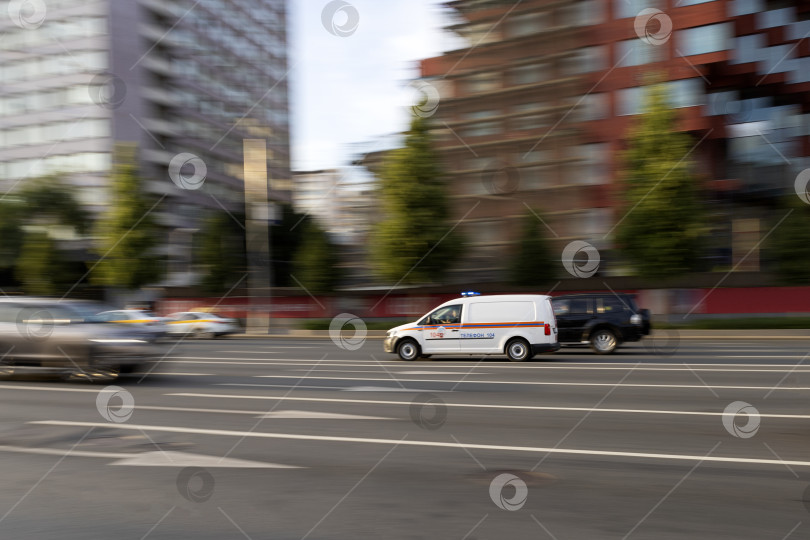 Скачать Автомобиль аварийной газовой службы, Москва фотосток Ozero