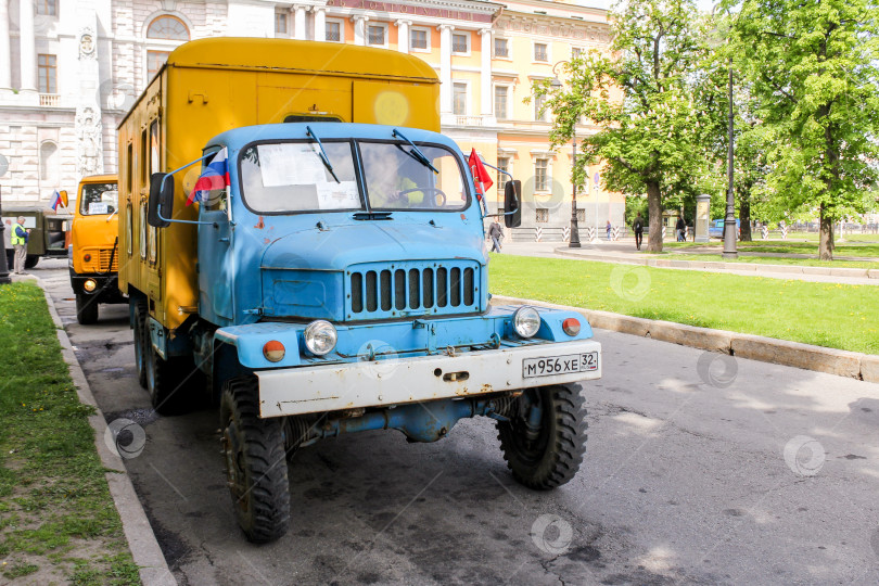 Скачать Ретро-грузовик Praga V3S. фотосток Ozero