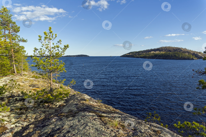 Скачать The shore of Lake Ladoga. фотосток Ozero