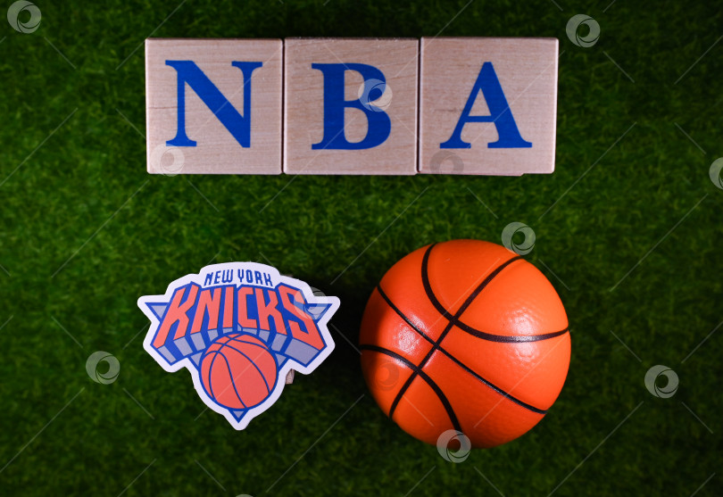 Скачать emblem of the National Basketball Association club фотосток Ozero