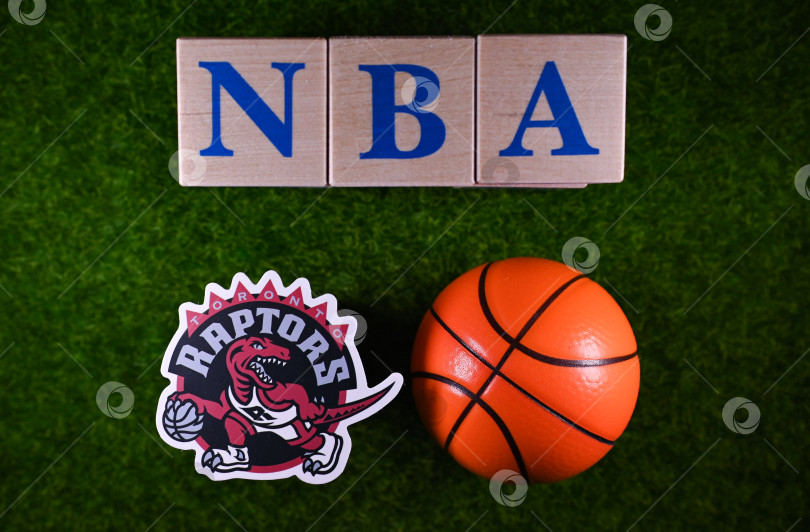 Скачать emblem of the National Basketball Association club фотосток Ozero