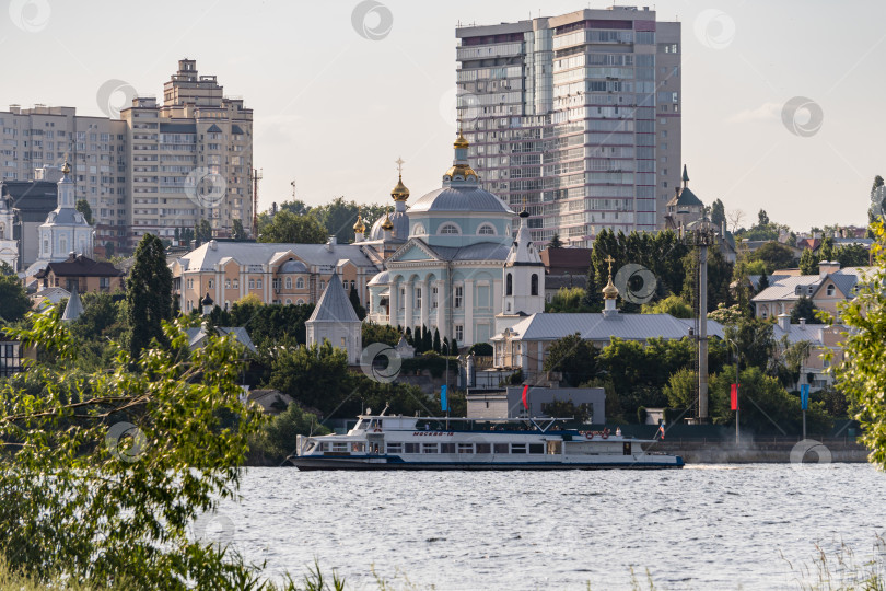 Скачать Вид на Алексеево-Акатов монастырь. г. Воронеж фотосток Ozero