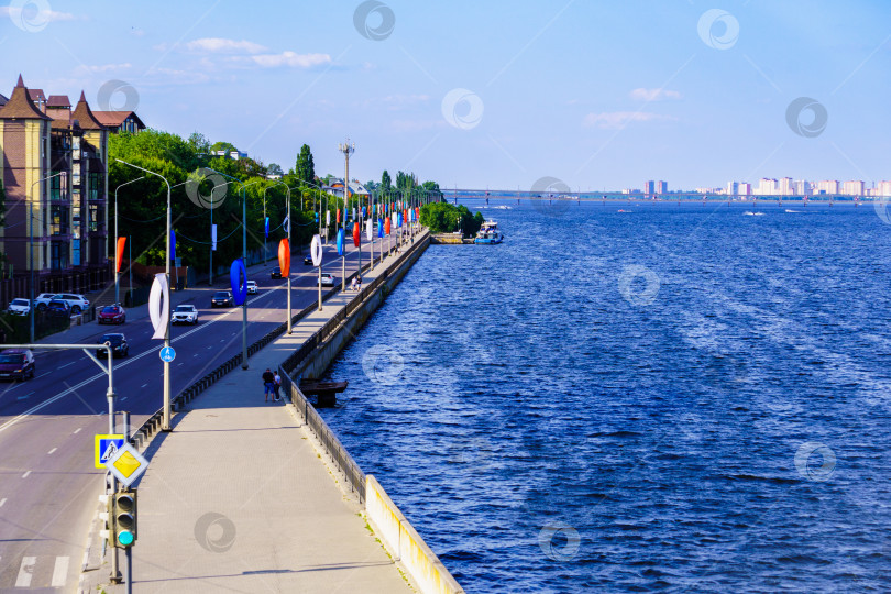 Скачать Набережная Массалитинова. г. Воронеж фотосток Ozero