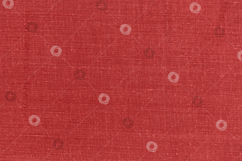 Скачать Red fabric texture of a book cover (background) фотосток Ozero