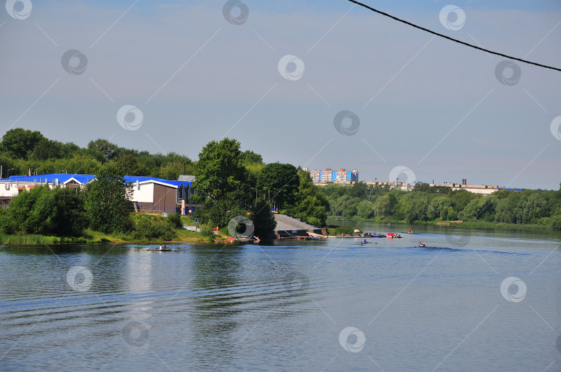 Скачать Спортивная школа по видам гребли города Тверь на реке Волга фотосток Ozero