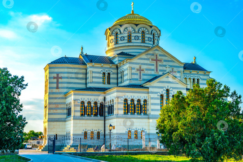 Скачать Владимирский собор в Херсонесе Таврическом, Севастополь, Крым. фотосток Ozero