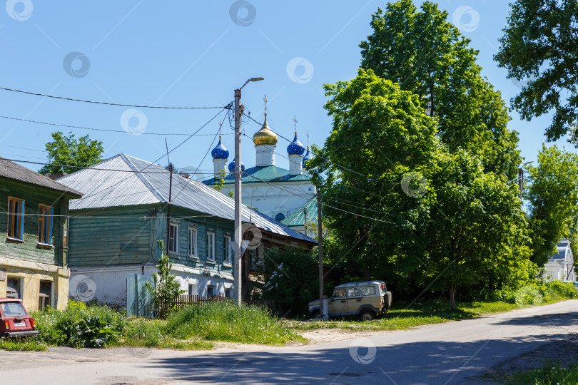 Скачать Ковров, Россия - Июнь 12,2022: Улица Першутова фотосток Ozero