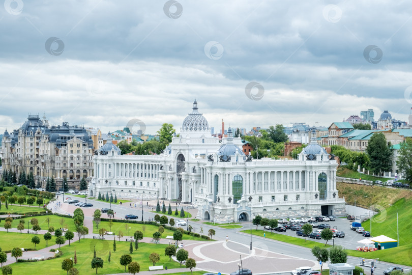 Скачать Вид на Дворец земледельцев, Казань. фотосток Ozero