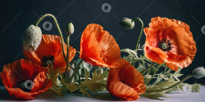 Скачать Маковый день. Память обо всех солдатах, погибших в войнах с участием Великобритании. Порождающий искусственный интеллект фотосток Ozero