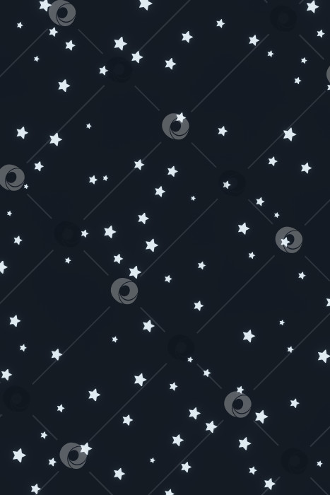 Скачать звездное ночное небо, 3d рендеринг фотосток Ozero