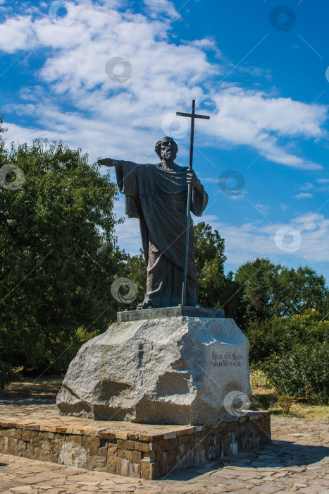 Скачать Херсонес, памятник святому Андрею фотосток Ozero