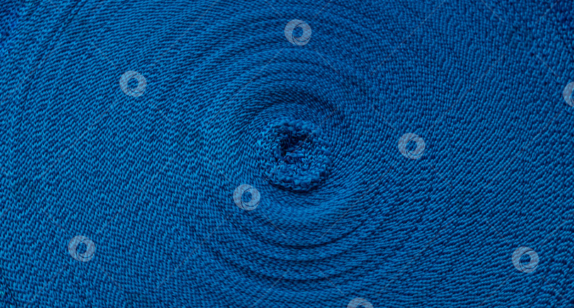 Скачать Синий абстрактный круговой узор из голубой перевязи фотосток Ozero