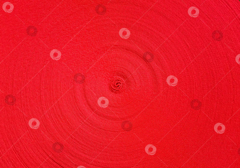 Скачать Красный абстрактный круговой узор из красной перевязи фотосток Ozero