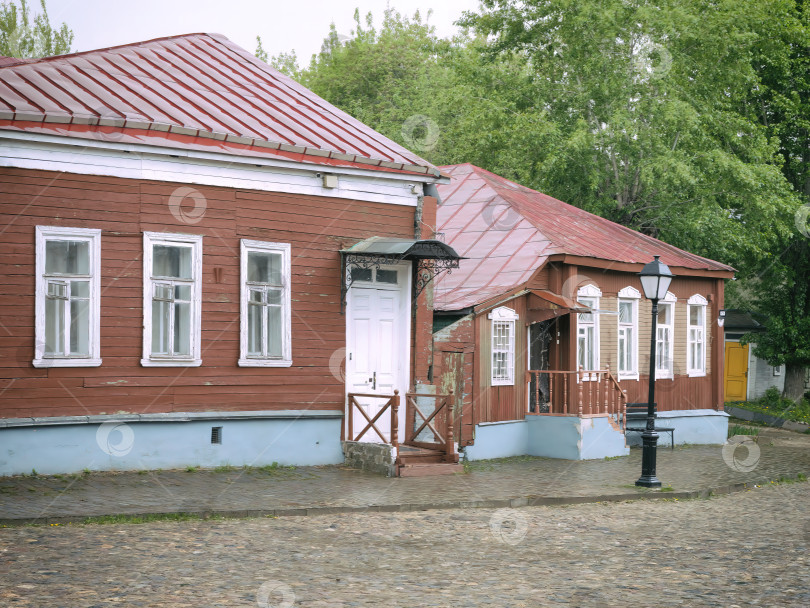 Скачать Старинные дома в Крутицком подворье. Москва. фотосток Ozero