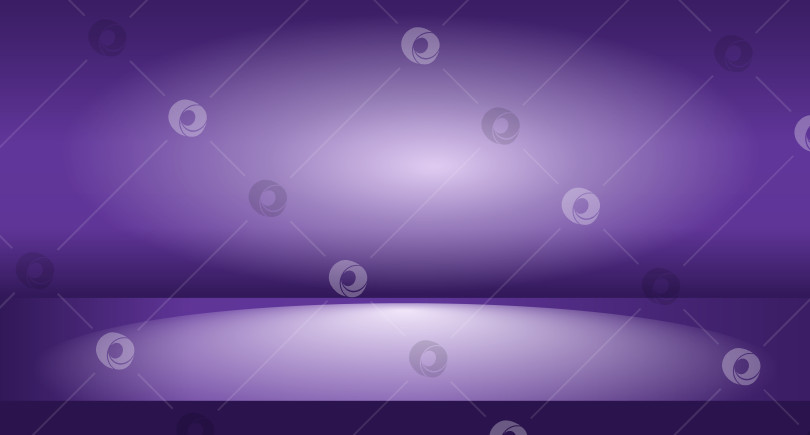 Скачать Роскошный абстрактный фон фиолетовой ночи. Дизайн макета для Хэллоуина, студии, комнаты. Бумага для бизнес-отчетов с плавным градиентом для баннера, открытки. Векторная иллюстрация фотосток Ozero