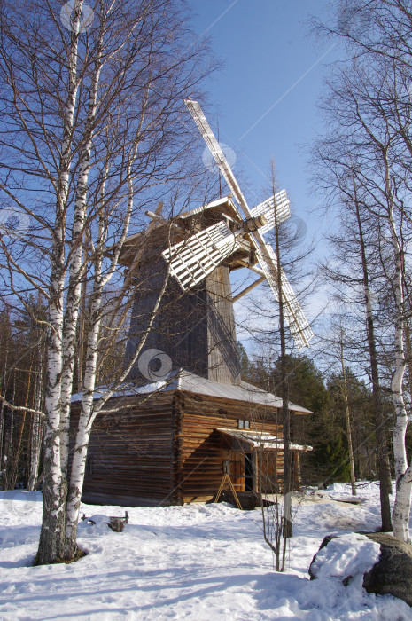 Скачать Старая мельница фотосток Ozero