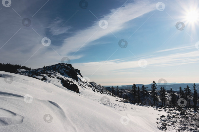 Скачать зимняя гора фотосток Ozero