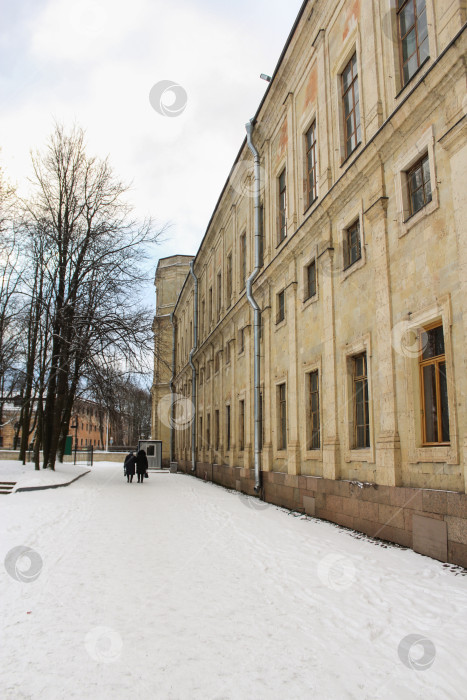 Скачать Стена Гатчинского дворца. фотосток Ozero