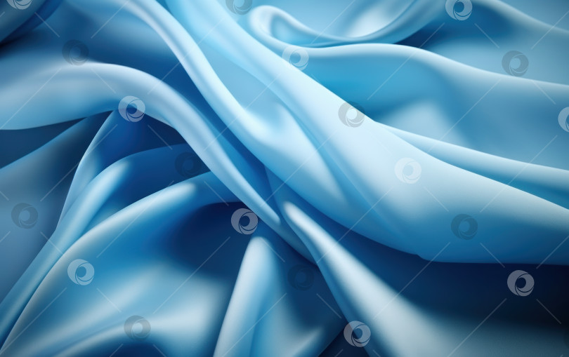Скачать Синяя ткань фон. Красивая текстура синей ткани. Фон для презентации голубая ткань фотосток Ozero