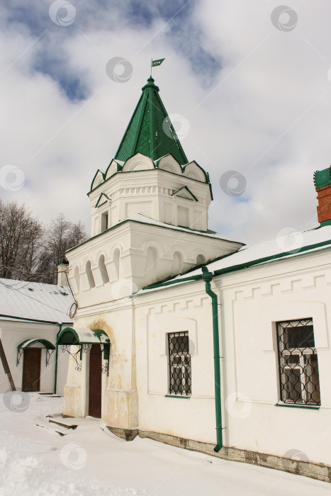 Скачать Белая башня в древнерусском стиле. фотосток Ozero