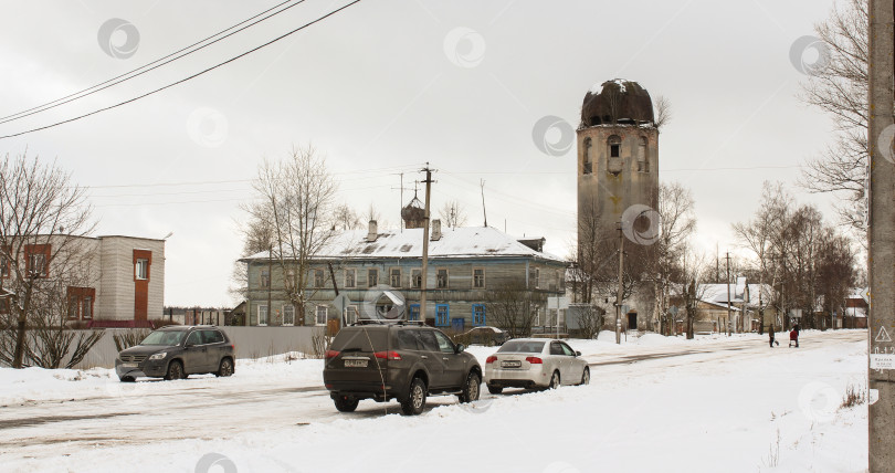 Скачать Улица провинциального городка. фотосток Ozero