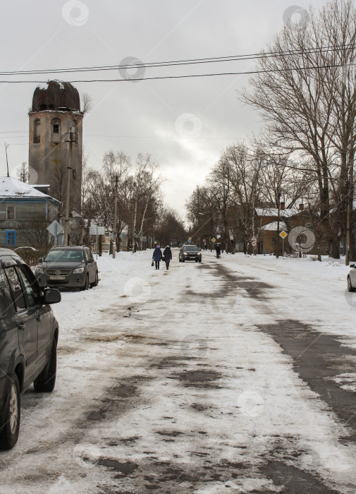 Скачать Проспект Карла Маркса в Новой Ладоге. фотосток Ozero