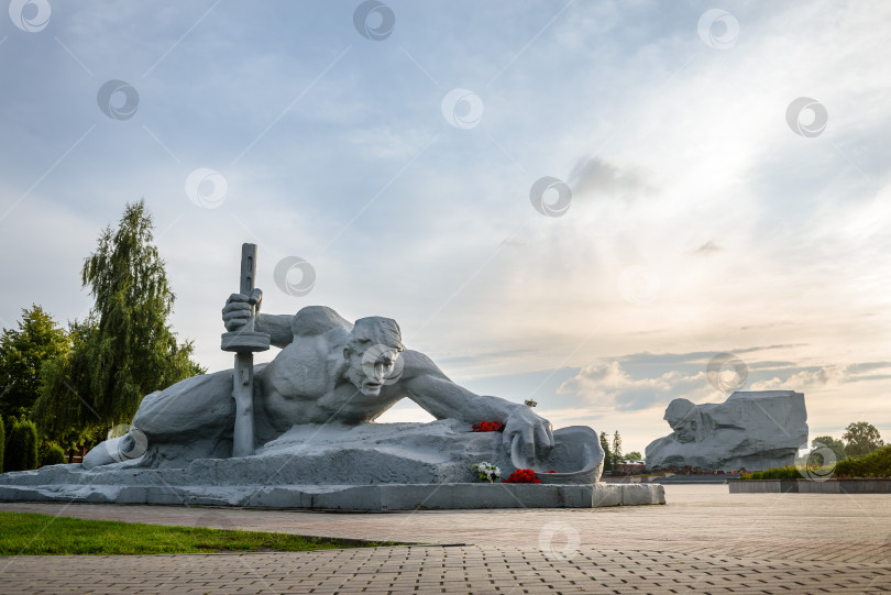 Скачать Беларусь, Брест, август 2023 года: Мемориал Брестской крепости в память о Великой Отечественной войне фотосток Ozero
