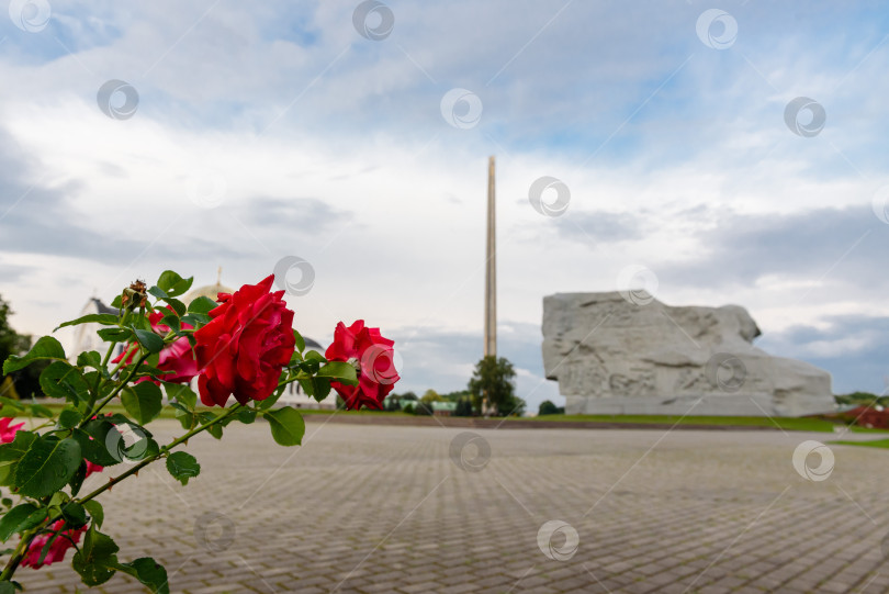 Скачать Беларусь, Брест, август 2023 года: Мемориал Брестской крепости в память о Великой Отечественной войне фотосток Ozero