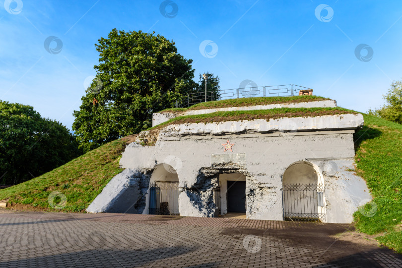 Скачать Беларусь, Брест, август 2023 года: Руины Брестской крепости и памятники войны фотосток Ozero