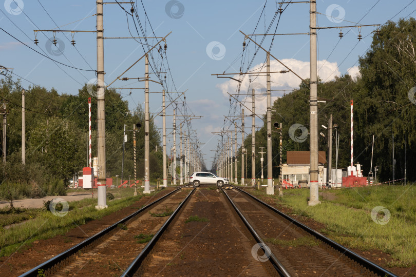 Скачать Железнодорожные пути фотосток Ozero