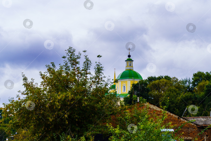 Скачать Купол Воскресенского храма. г. Воронеж фотосток Ozero