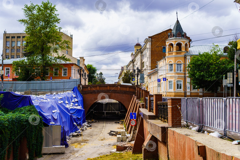 Скачать Ремонт Каменного моста. г. Воронеж фотосток Ozero