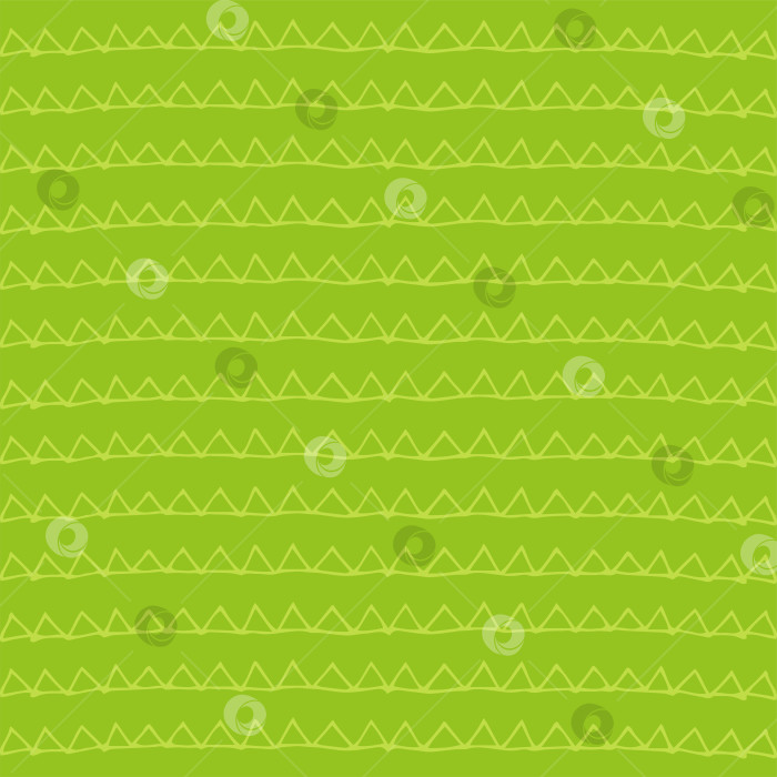 Скачать Каракули треугольники зеленые штрихи на зеленом фоне фотосток Ozero
