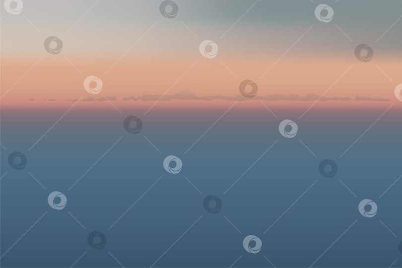 Скачать Естественный фон восхода солнца на фоне водного пространства, озера или моря. фотосток Ozero