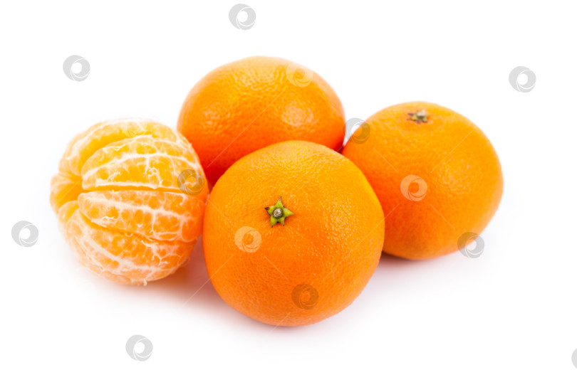 Скачать спелый фрукт мандарин фотосток Ozero
