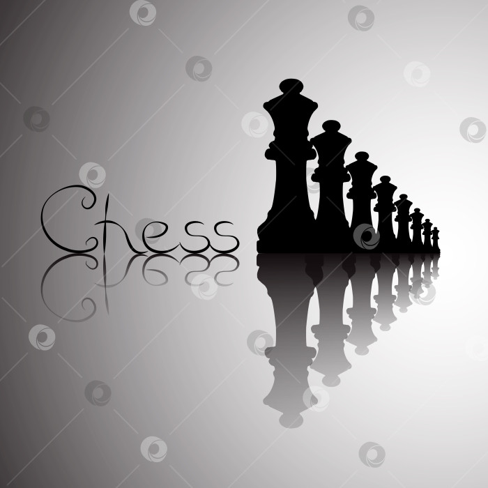 Скачать Шахматный логотип 8 фотосток Ozero