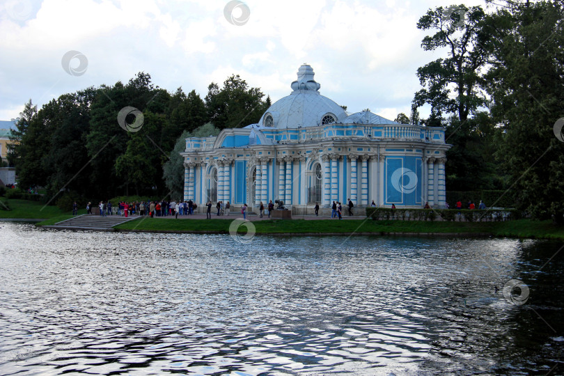 Скачать Павильон Грот, Екатерининский парк,  Царское село фотосток Ozero