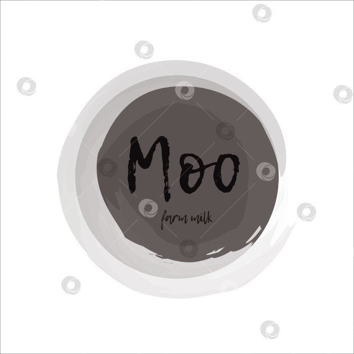 Скачать Логотип молока фотосток Ozero