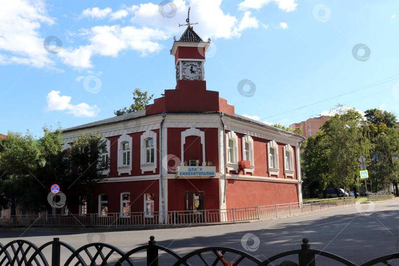 Скачать Дом под часами, дом мещанина С.М. Михайлова в Клину, 19 век фотосток Ozero