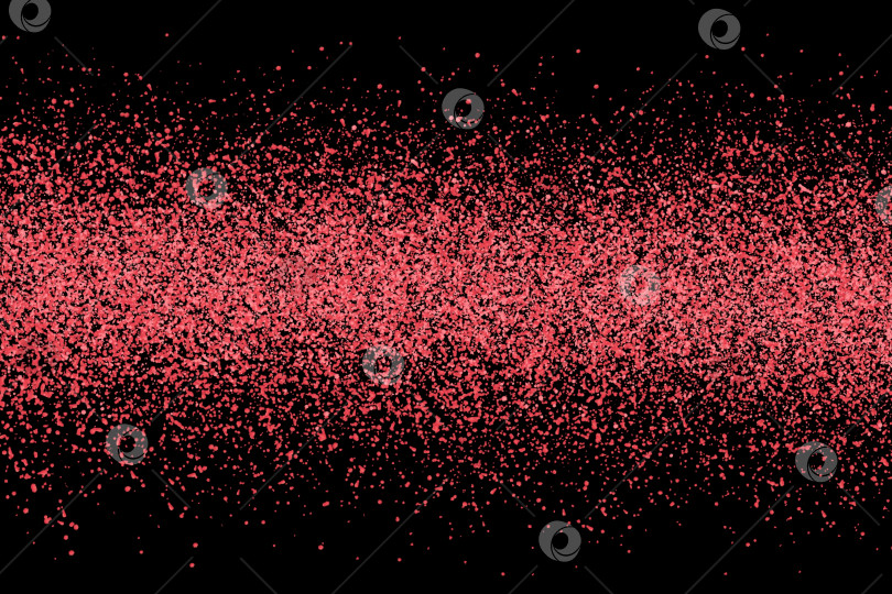Скачать Блестящий фон. Красные брызги на черном фоне. Фон, шаблон, дизайн баннера. фотосток Ozero
