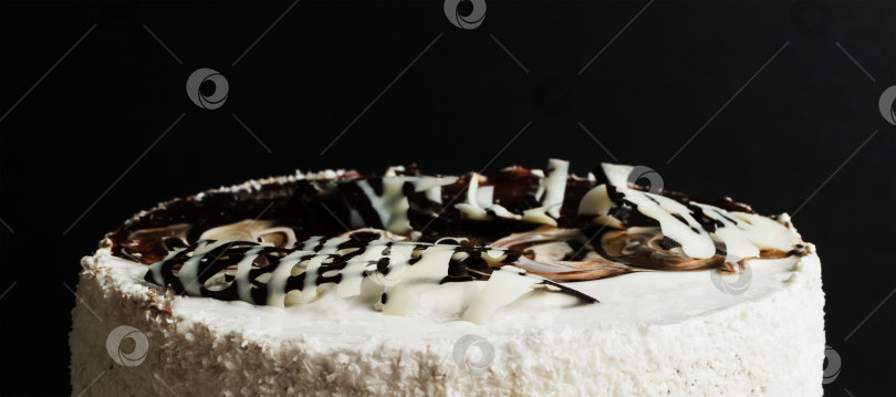 Скачать Фрагмент кондитерского изделия в виде торта фотосток Ozero