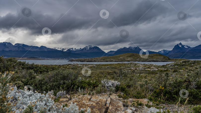 Скачать Пейзаж южной Патагонии. фотосток Ozero