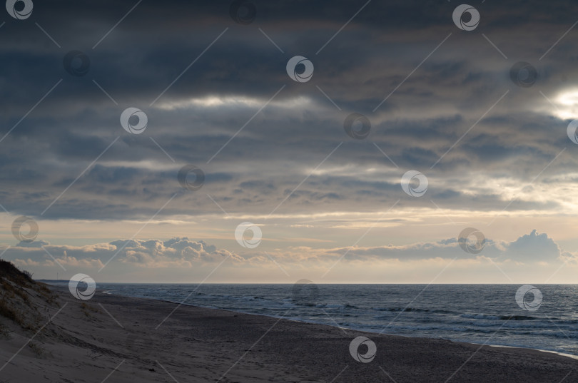 Скачать Вид на морское побережье Балтийского моря. фотосток Ozero