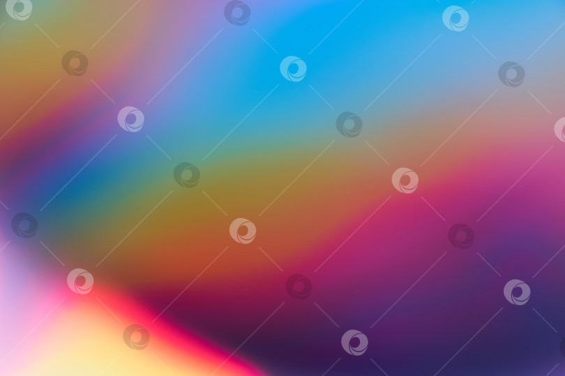 Скачать Мягкий градиентный фон с плавными размытыми голографическими переливающимися цветами фотосток Ozero