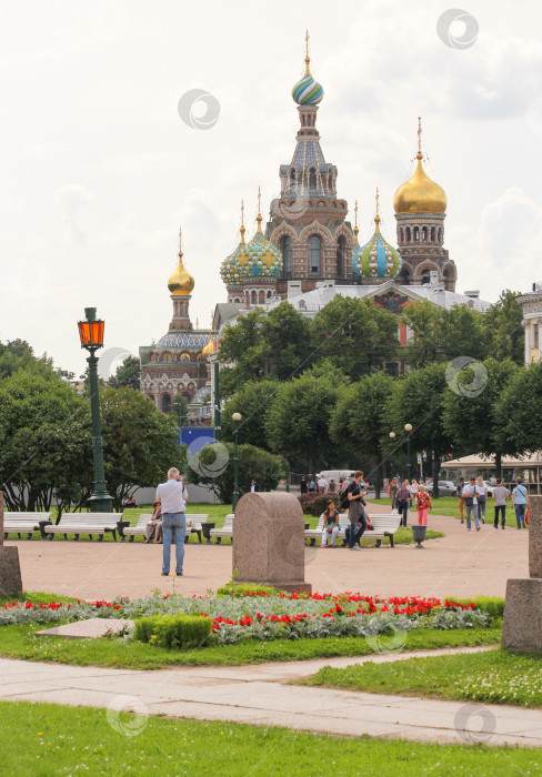 Скачать Вид на Марсово поле. фотосток Ozero